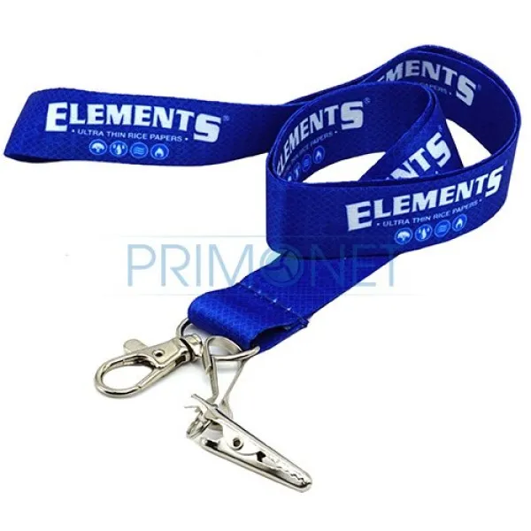 13360 Elements Lanyard Blue
