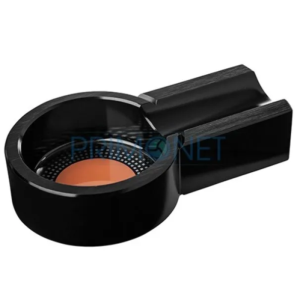 421090 Scrumiera trabucuri Angelo Metal Black