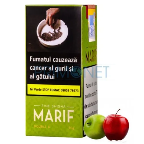 Tutun Narghilea Marif Double A (2 mere) 50g