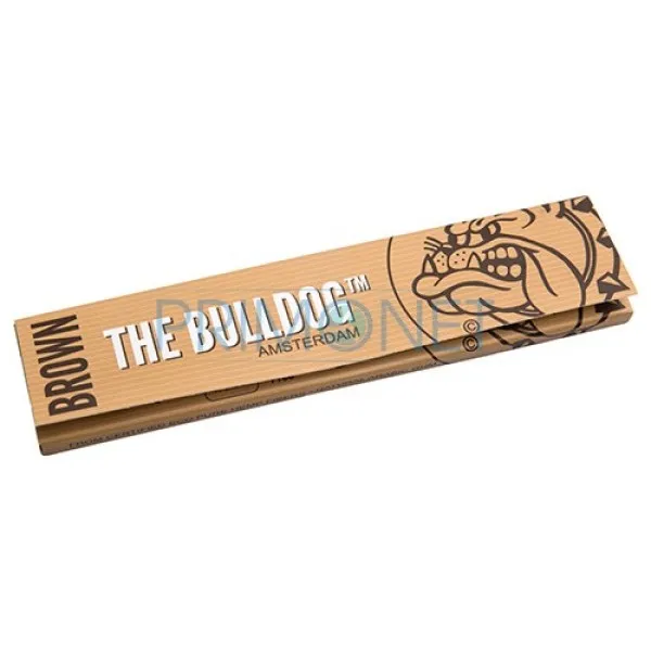 Foite Rulat Tutun Bulldog Brown Slim King Size