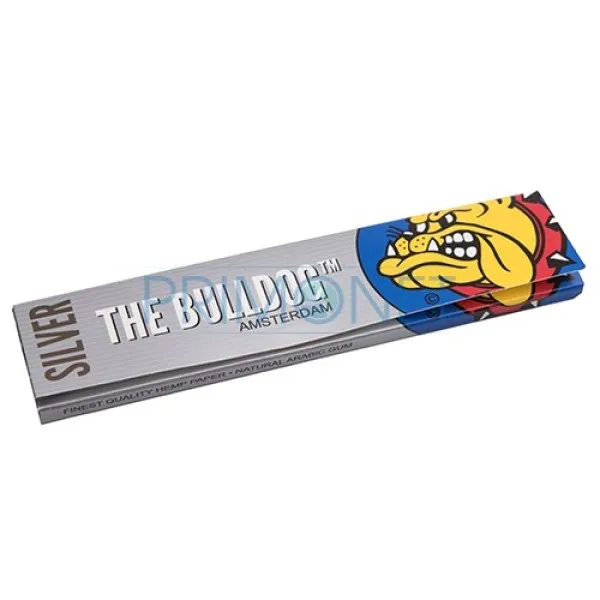 Foite Rulat Tutun Bulldog Silver Slim King Size