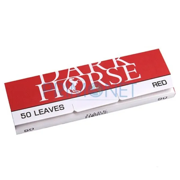 Foite Rulat Tutun Dark Horse Red
