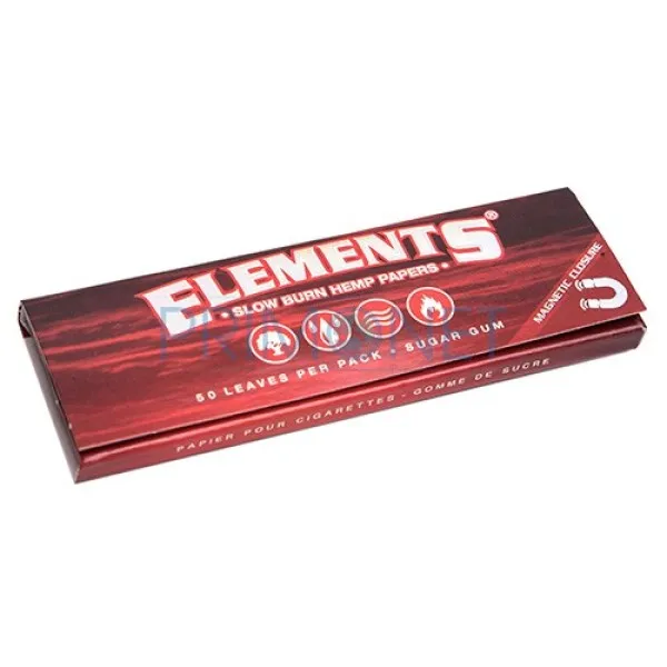Foite Rulat Tutun Elements Red 1 1/4