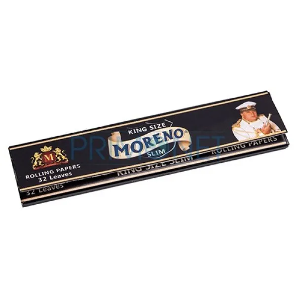 Foite Rulat Tutun Moreno Black Slim KS