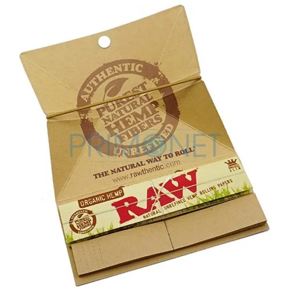 Foite Rulat Tutun RAW Organic Artesano Slim King Size