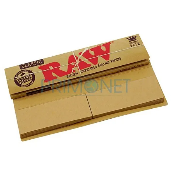 Foite Rulat Tutun RAW Slim KS + Filter Tips