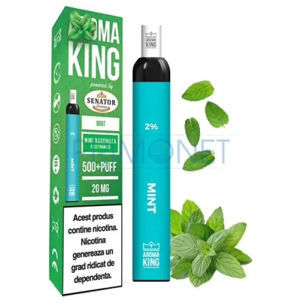 Tigara unica folosinta AK by Senator Mint (500) 20 mg