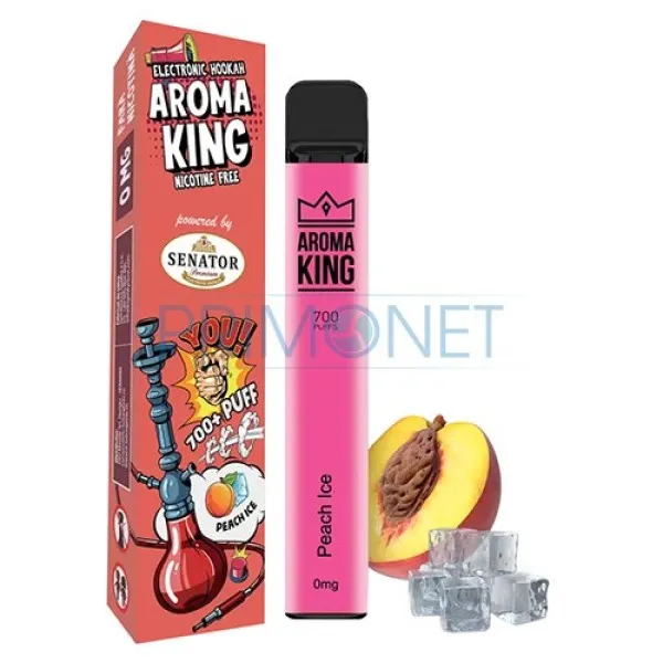 Tigara unica folosinta AK by Senator Peach Ice (700) 0 mg