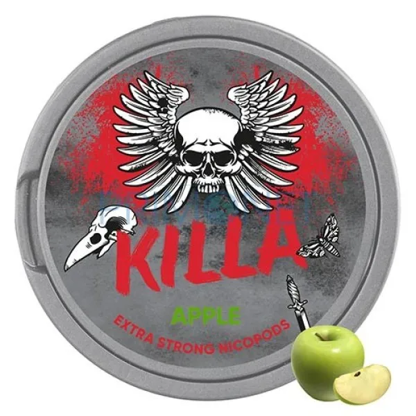 Pouch nicotina Killa Apple Strong 16 mg/g (12,8 mg/pouch)