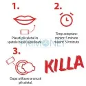 Pouch cu nicotina cu aroma de coacaze marca Killa Blueberry Strong