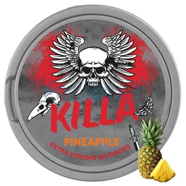 Pouch nicotina Killa Pineapple Strong 16 mg/g (12,8 mg/pouch)