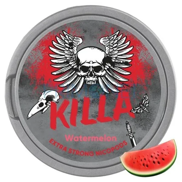 Pouch nicotina Killa Watermelon Strong 16 mg/g (12,8 mg/pouch)