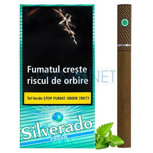 Tigari de Foi Silverado Fresh Click 15g (menta) 10