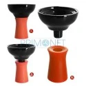 64992 Narghilea Kaya Elox Eco Slice Red 52 CM (metal case)