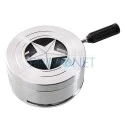 64992 Narghilea Kaya Elox Eco Slice Red 52 CM (metal case)