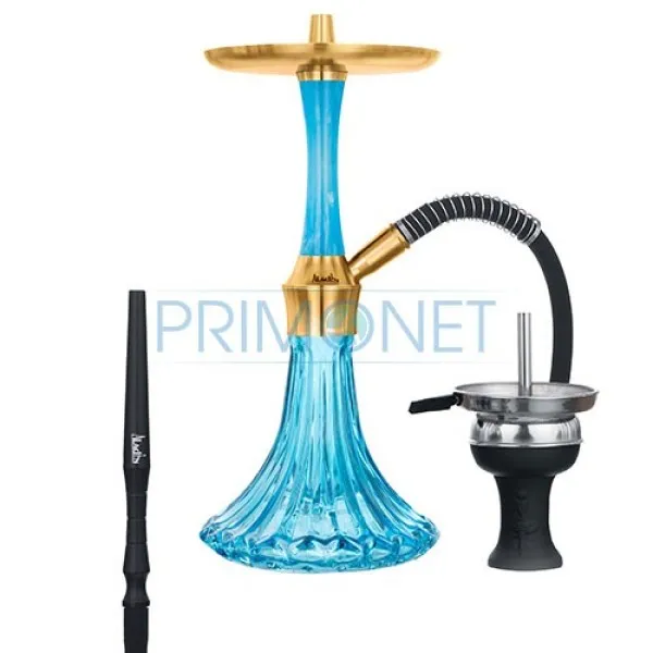 Narghilea Aladin Epox Turquoise Gold 36 CM