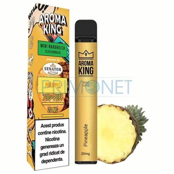 Mini narghilea AK by Senator Pineapple (20 mg) 700 pufuri