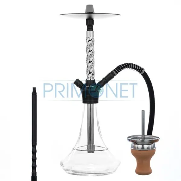 Narghilea Aladin Alux Silver (Mod.3) 48 CM
