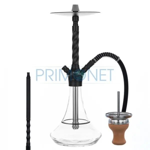 Narghilea Aladin Alux Black (Mod.3) 48 CM