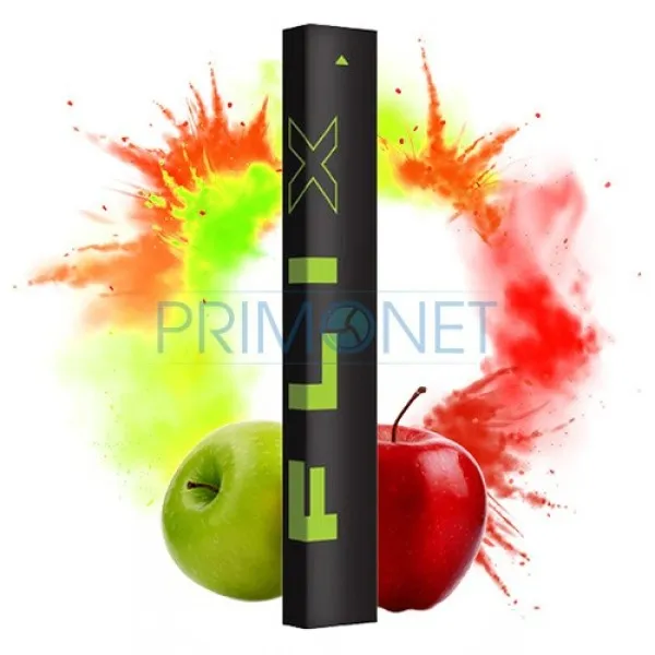 Mini narghilea FLIX Double Apple (20 mg) 400 pufuri