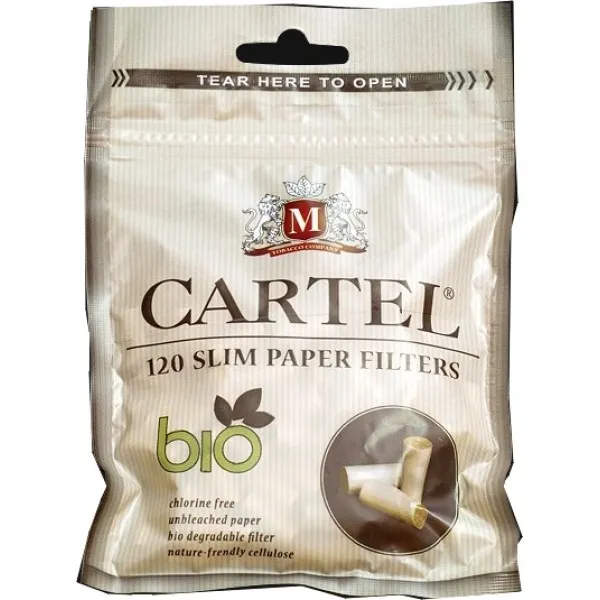 Filtre Tigari Cartel Bio Slim 6/15 (120)