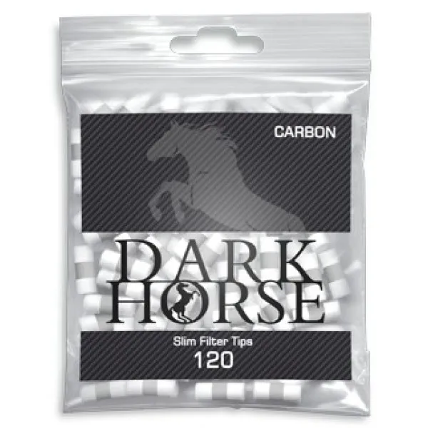 Filtre Tigari Dark Horse Slim Carbon 6/15 (120)