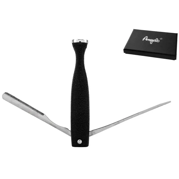 330200 Futac Pipa Angelo Black Crackle