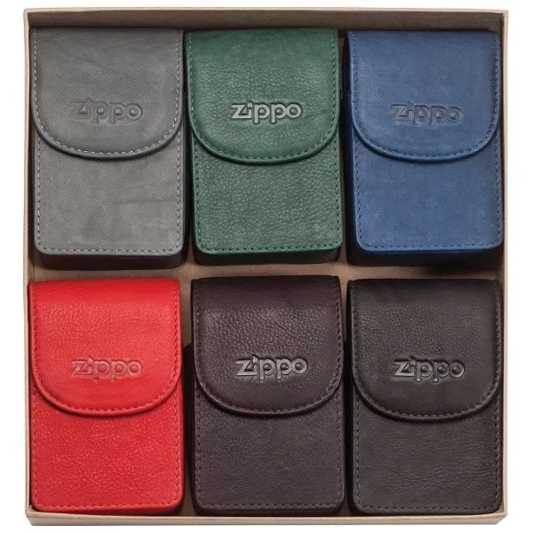 880038 PACHET TIGARI ZIPPO - piele naturala
