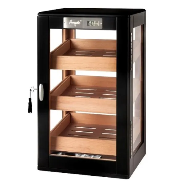 920022 Cabinet-Umidor Angelo Black