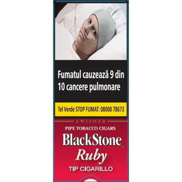 Tigari de Foi Black Stone Ruby Tip 26g (cirese) 5