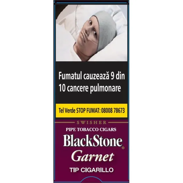 Tigari de Foi Black Stone Garnet Tip 26g (vin rosu) 5