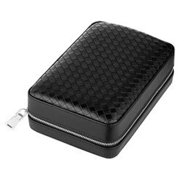 920003 Humidor Trabucuri Angelo Piele - de calatorie