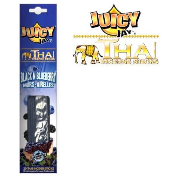 JUICY JAY INCENSE BLACK N BLUEBERRY 20