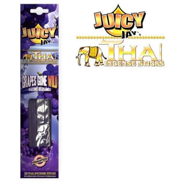 JUICY JAY INCENSE GRAPE GONE WILD 20