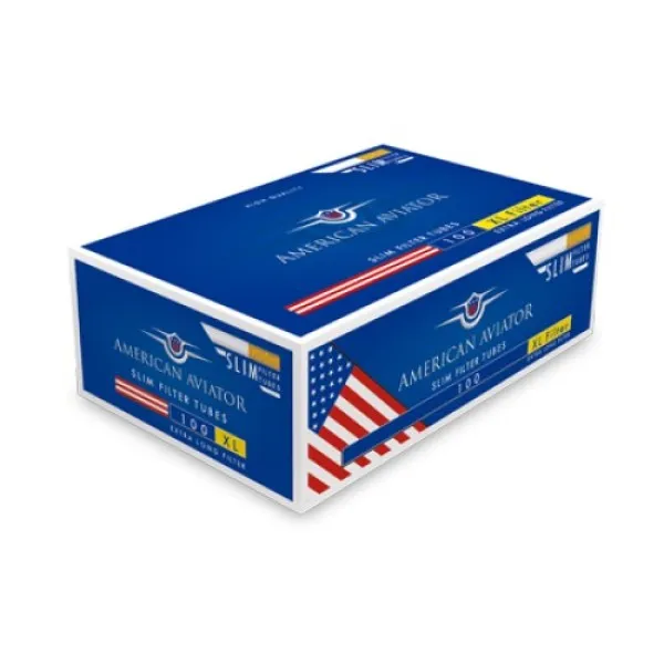 Tuburi Tigari American Aviator SLIM White XL 100