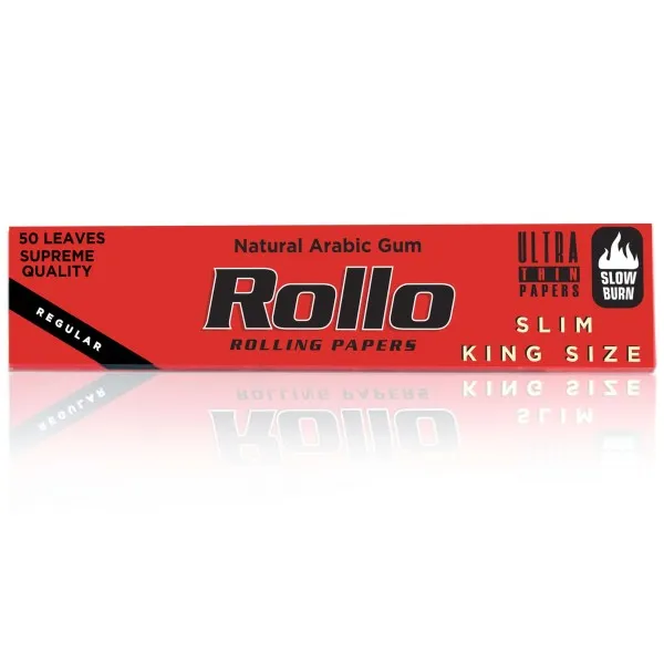 Foite Rulat Tutun Rollo Red King Size Slim