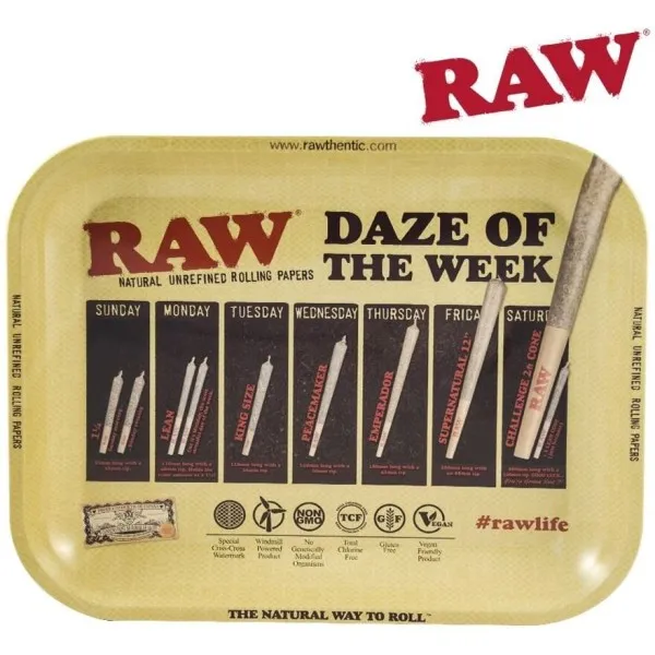 13345 ROLLING TRAY RAW DAZE