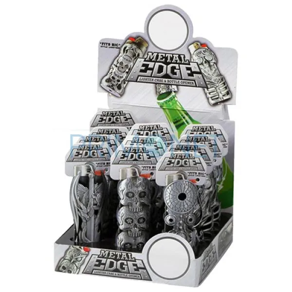 Husa bricheta BIC metalica cu desfacator