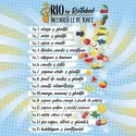 Pachet cu 50 grame de aroma pentru narghilea RIO No. 14 Soc negru, citrice si ghimbir