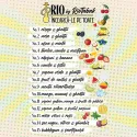 Pachet cu 50 grame de aroma pentru fumat narghilea cu gust de lamaie, vanilie si martipan RIO No. 4