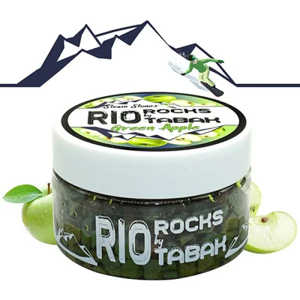Arome narghilea RIO Rocks Mere Verzi