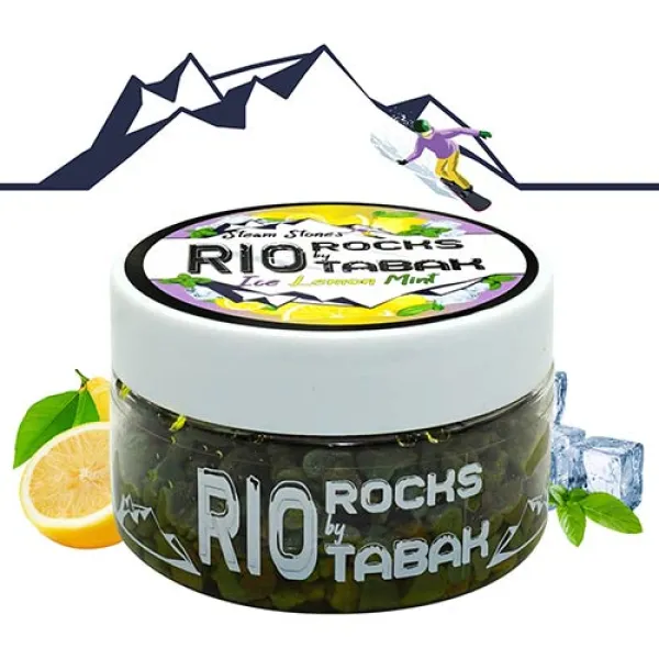 Arome narghilea RIO Rocks Lamaie cu Menta - Gheata