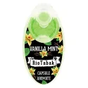 Recipient cu 100 de capsule pentru aromatizarea tigarilor cu aroma de vanilie si menta RioTabak Vanilla Mint