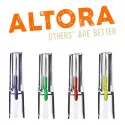 Pachet cu 30 de filtre pentru tigari ultra slim pentru reducerea nicotinei si a gudronului Altora Ultra Slim (5,7 mm)