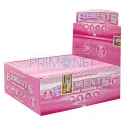 Pachet cu 32 de foite roz pentru rulat Elements Pink King Size Slim