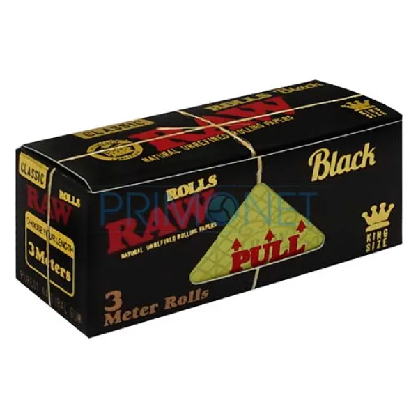 Foite RAW Black Rola (3m)