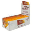 Pachet cu foite maro pentru rulat, aroma de lemn dulce Rizla liquorice