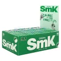 Pachet cu 60 de foite pentru rulat tigari SMK Green cu colturi taiate