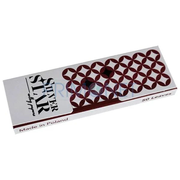 Foite Rulat Tutun Silver Star Original