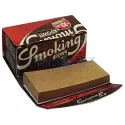 Foite pentru rulat maro la rola Smoking Brown cu filter tips incluse